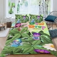 thumbnail image 2 of Diarios de la Gota de Rocío Conjunto de sábanas temático, trío de piezas, cómodo y amigable con la piel, diseño único, regalo de decoración para el hogar para familiares, amigos y fans,140cm *210cm, 2 of 6