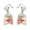Red, variant on tasrioml Funny Goldfish Water Bag Shape Dangle Hook Earrings Charm Women Jewelry Gift