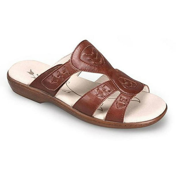 chestnut color sandals