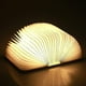thumbnail image 1 of Wooden Folding Book Lamp, Magnetic Led Book Lamps, Decorative Lights/night Light, Usb Rechargeable Desk Lamp, Ideal Gift For Women/parents/kids (white, 1 of 4