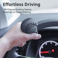 thumbnail image 4 of 360-Degree Rotation Anti-Slip Car Steering Assist Knob for Beginners and Female Drivers, 4 of 8