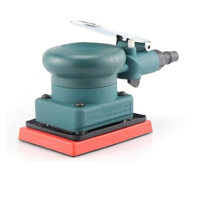 Mini Air Sander, Rectangle Size Is 70 * 100mm Pneumatic Air Polishing Machine Tool Grinder Efficient Strong Viscous Sand Paper Machine ,Easy to Use