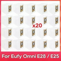 Fit for ( Eufy Omni E25 / E28 ) Parts Accessories Side Brush Hepa Filter Dust Bag Roller Mop Set G Set G