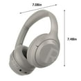 thumbnail image 3 of Matoen Bluetooth Wireless Headphones Foldable Sport Earphone with Microphone Clear Calls, Comfort Fit Gray, 3 of 7