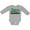 AC-Heather Grey, variant on Inktastic Future Swimmer Boys Long Sleeve Baby Bodysuit