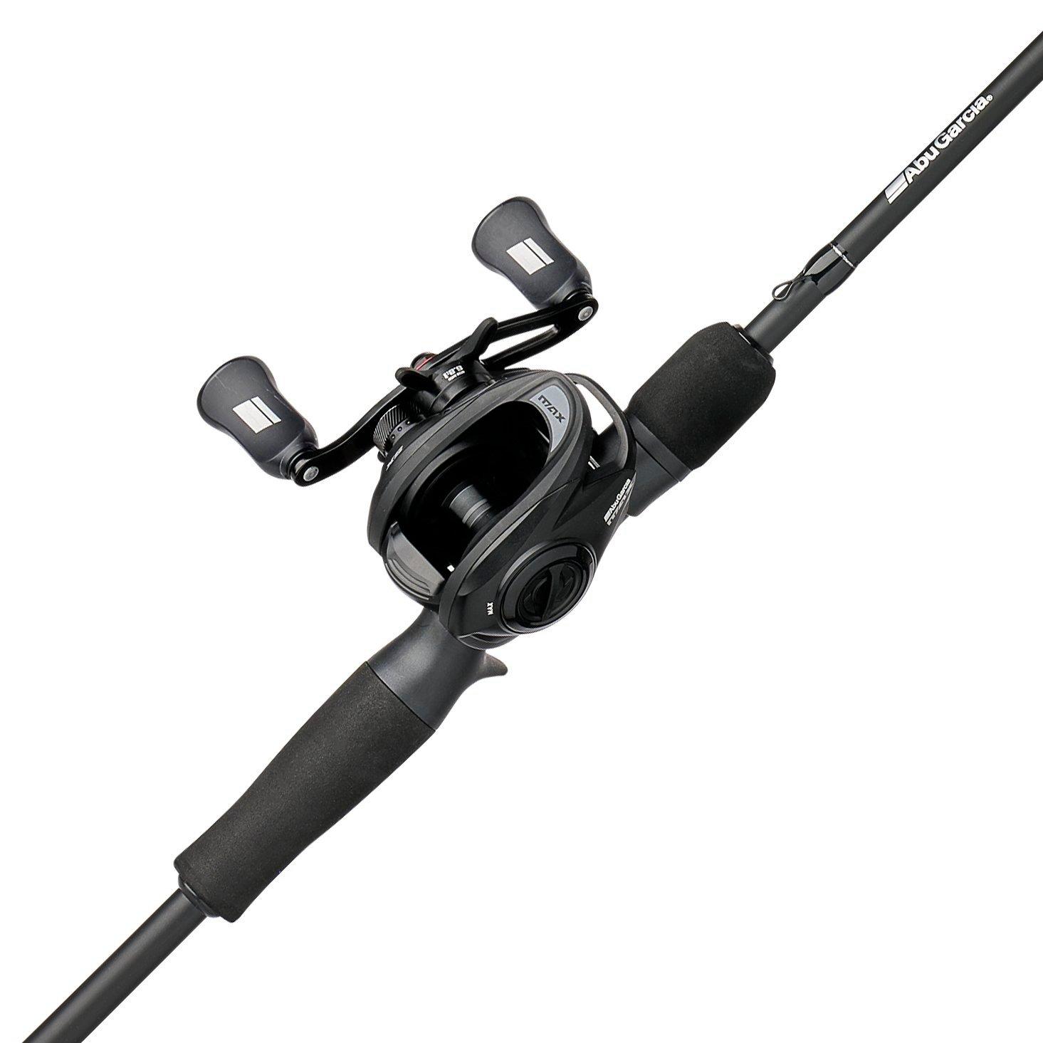 Abu Garcia Max SX Baitcast Fishing Combo, 7' Medium Heavy Rod, Left-Handed Reel
