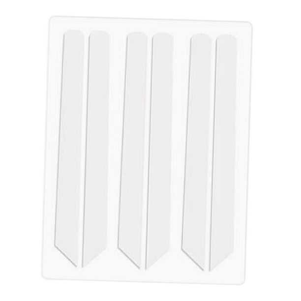 6 almohadillas para levantar pestañas, cubiertas para levantar pestañas, herramienta para familias, niñas y mujeres. Blanco