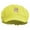 Yellow, variant on Kitchen Art Embroidered Cotton Elastic Big Size Newsboy Cap - Yellow XL-3XL