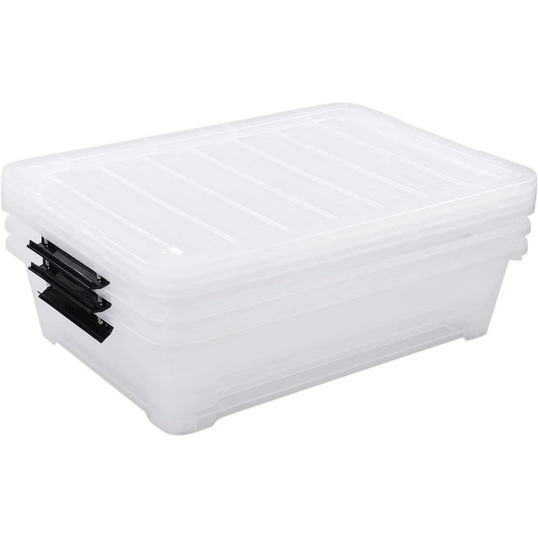 Walmart  Under bed storage containers, White storage box, Storage bins