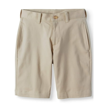 Wonder Nation Boys 4-22 School Uniform Super Soft Flat Front Shorts