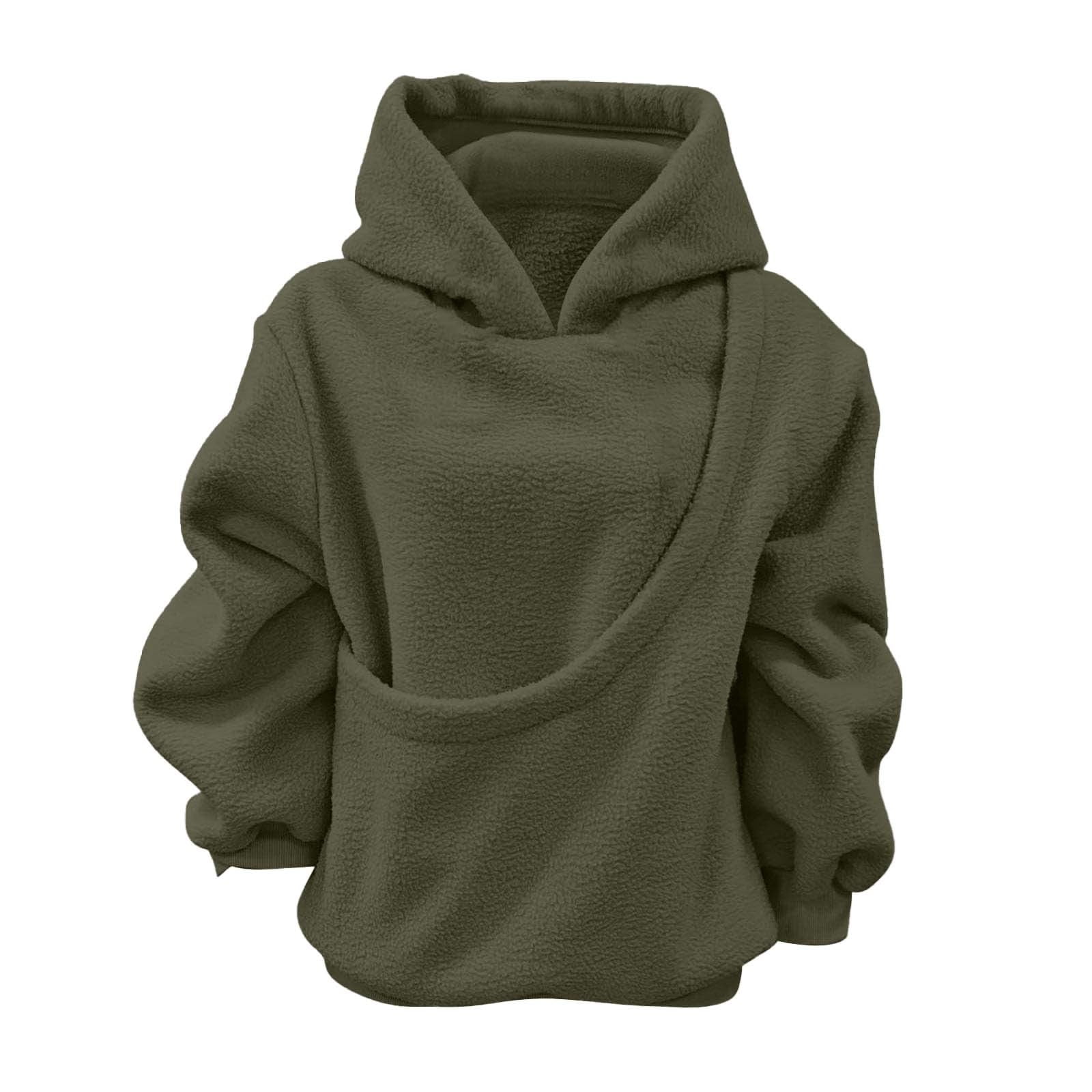 Girls Boys Pet Hoodie with Pouch Oversized Pet Carrier Hoodie Long Sleeve Dog Pocket Hoodie Winter Clothes 7-8 Years