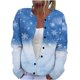 thumbnail image 2 of Puntoco Blusa Estampada De Moda Para Mujer, Blusa De Manga Larga, Sudadera Con Bolsillos Y Capucha, 2 of 5