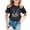 z260119-Black-D, variant on XEGLSBU Girls Shirts Size 6 Pack Kids Girls Cute Graphic Print Round Neck Short Sleeve Tee Summer Casual T Shirt White Size 8-9 Years