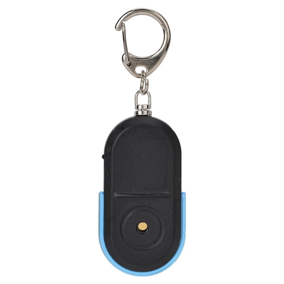 Yajisi Wireless Anti‑Lost Key Finder with Whistle, LED Light & 8‑10 m Range – Blue Portable Locator