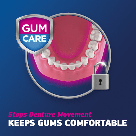 Fixodent Plus Gum Care Precision Hold & Seal Denture Adhesive Cream, 2 oz