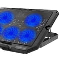 thumbnail image 4 of ZheElen Efficient Laptop Cooling With Six Built-in Fans Work Focus And Entertainment Experience Base Bracket Black adjustable fan, 4 of 6