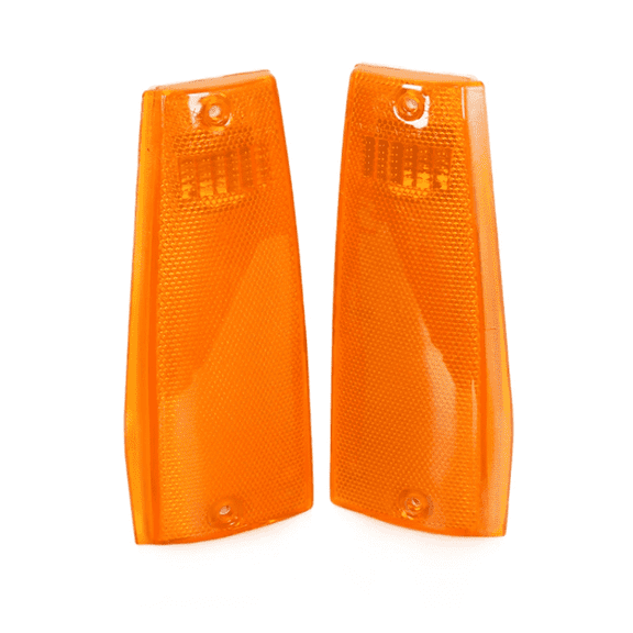 2Pcs Front Corner Light Turn Signal Lamp For Jeep Cherokee 84-96 Comanche 86-92