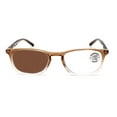 thumbnail image 2 of Lightweight Progressive Clear Photochromic Reading glasses - No Line or Bubble - Zero Power on Top Reader Translucent Slim Unisex CR04 +3.25, 2 of 4