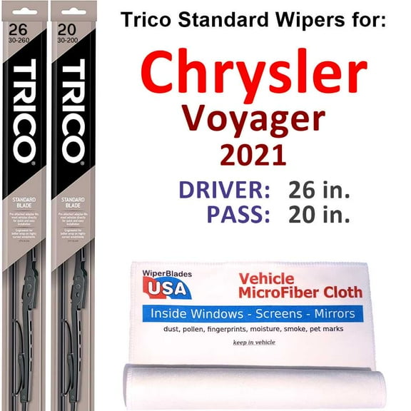 2021 Chrysler Voyager Wiper Blades (Set of 2)