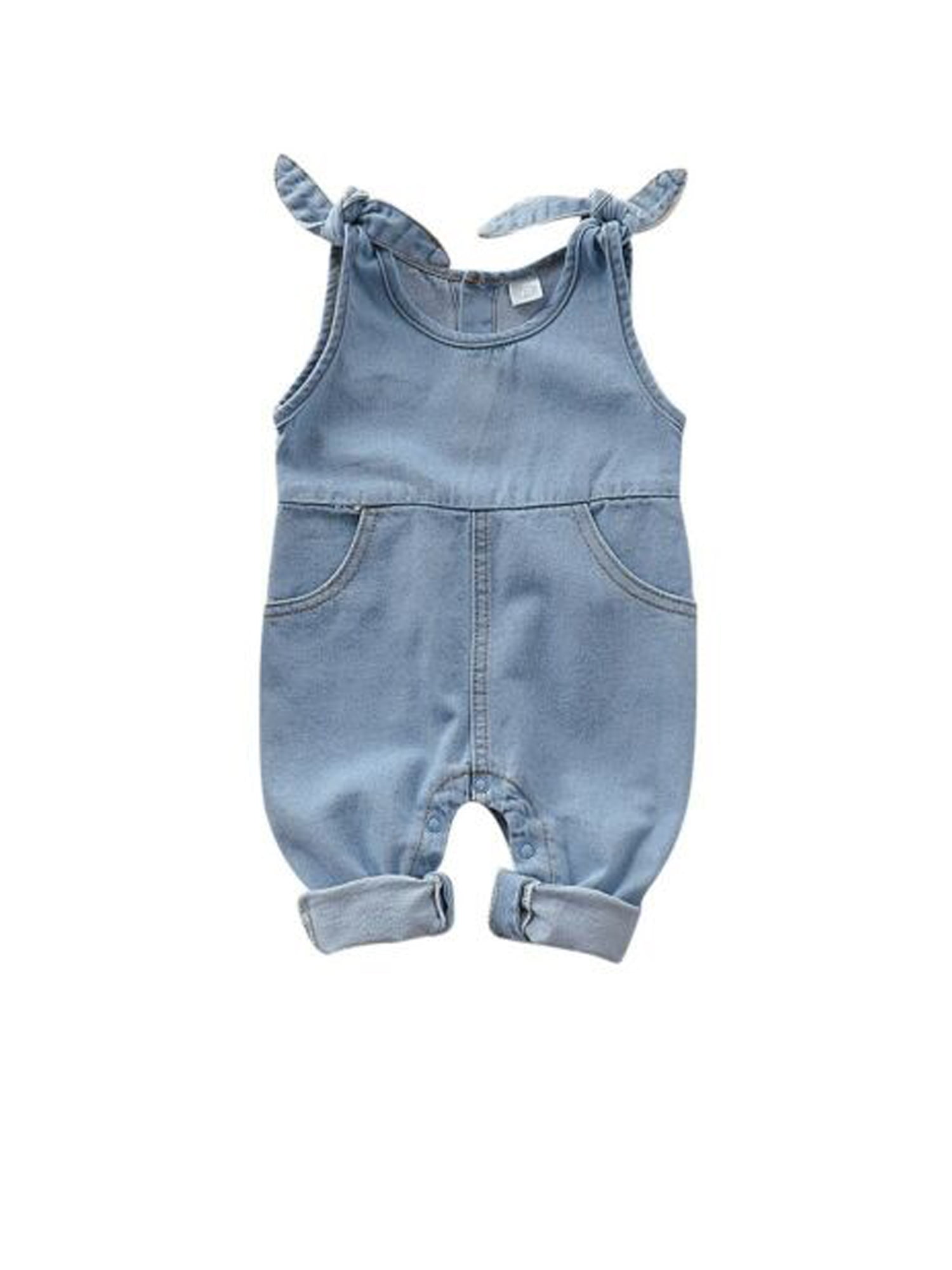 denim romper playsuit