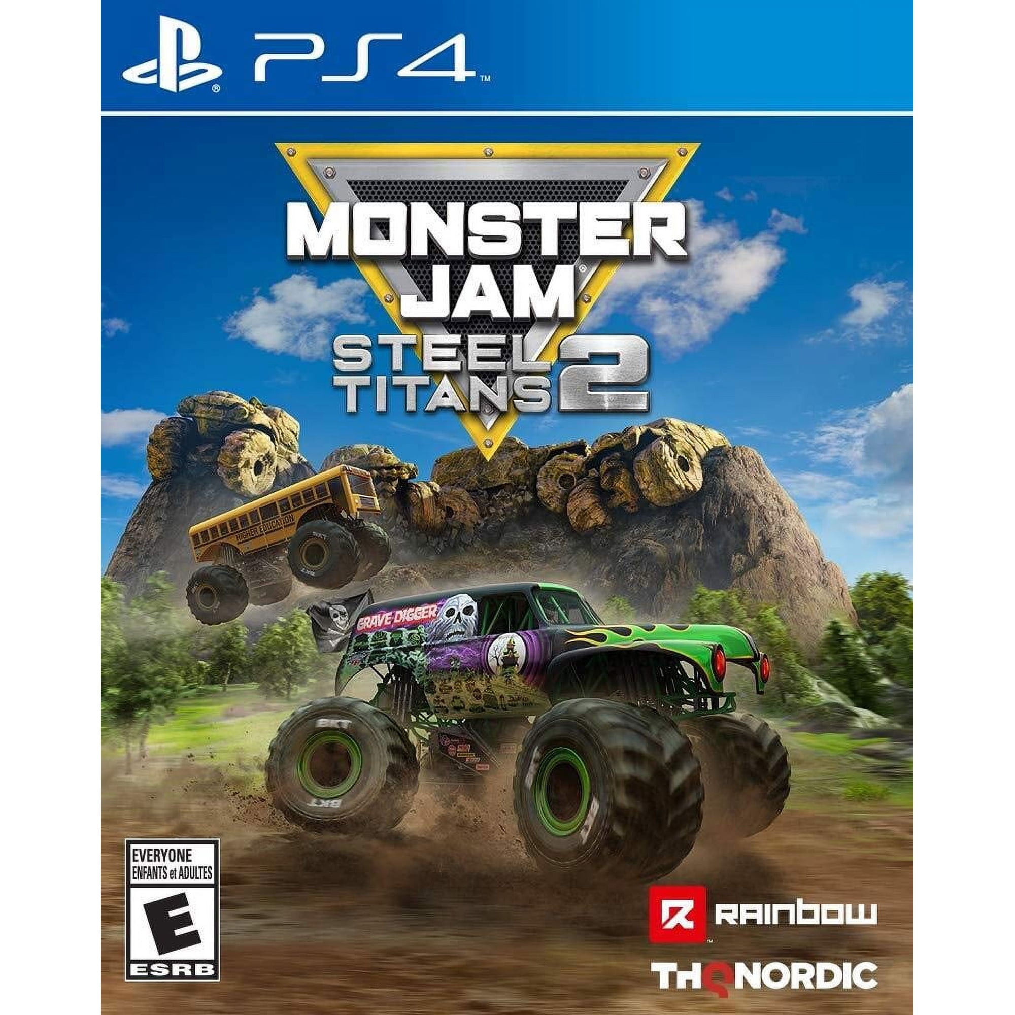 Monster Jam Steel Titans 2, THQ-Nordic, Nordic Games, PlayStation 4, 811994022899