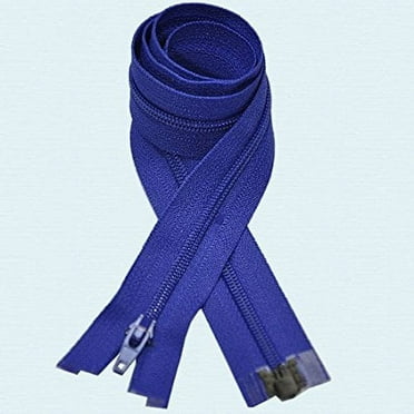 20" Zipper YKK #3 Thin Nylon-coil Separating ~ Formal Wear ~ 918 Royal Blue (3 Zippers/pack)