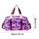 thumbnail image 3 of Bolsa Impermeable de Punto de Vaca Púrpura, Bolso de Viaje de Gran Capacidad Plegable, 3 of 3