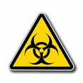 thumbnail image 2 of spdecals Biohazard Warning Sticker 4in Retro Style Video Arcade Game Decal, 2 of 3