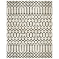 thumbnail image 2 of SAFAVIEH Himalaya Darin Geometric Wool Area Rug, Ivory/Black, 9' x 12', 2 of 7