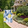 thumbnail image 2 of Yayeee Garden Flag 28" x 40" Double Sided Outdoor Yard Lawn Holiday Decorations, Light Blue Lemon, 2 of 6