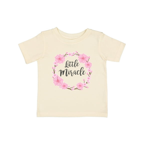 Inktastic Little Miracle Girls Baby T-Shirt