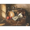 thumbnail image 2 of Rossini, John 14x12 Black Ornate Wood Framed with Double Matting Museum Art Print Titled - Ground Fresh, 2 of 4
