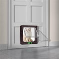 thumbnail image 2 of Precio reducido por tiempo limitado!Puerta grande para gatos con cerradura de 4 vías, puertas para gatos de fácil instalación para gatitos y perritos, puertas para mascotas para interior y exterior, 2 of 7