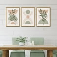 thumbnail image 2 of Hieng Boho Wall Art, Abstract Wall Art, Green Botanical Neutral Canvas Wall Decor, Large Mid Century Plant Pictures, Modern Minimalist Paintings, for Bedroom Living Room Bathroom (only canvas), 2 of 6