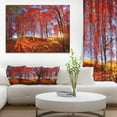 thumbnail image 1 of Red Autumn Forest in Carpathians, 1 of 3