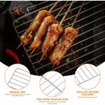 thumbnail image 2 of nipocaioStainless steel barbecue grill（45X30cm),, 2 of 5