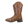 thumbnail image 3 of Roper Girls Glitter Gypsy Square Toe Cowboy    Casual Mid Calf Boots, 3 of 5