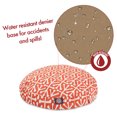 thumbnail image 4 of Majestic Pet | Aruba Round Pet Bed For Dogs, Removable Cover, Orange, Medium, 4 of 5