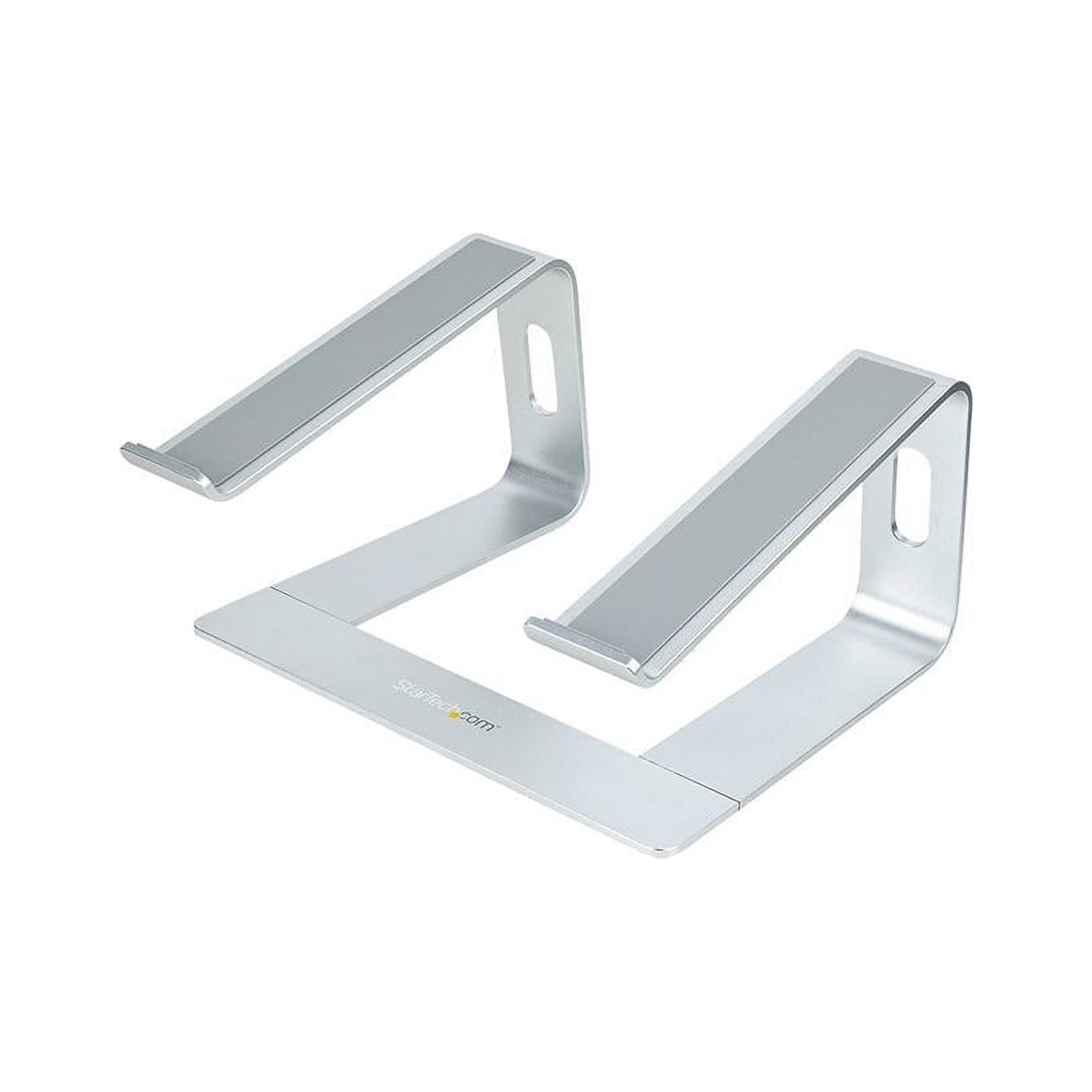 Laptop Stand for Desk, Supports 5kg / 11lb, Aluminum, Silver, Ergonomic Laptop Riser, Portable Laptop Holder for Desk (261797)