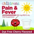 Equate Children's Cherry Flavored Pain Reliever & Fever Reducer Liquid