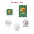 thumbnail image 7 of St Patricks Day Kitchen Dish Towels for Drying Dishes Set of 3, Gold Coin Green Shamrock Spring Watercolor Plaid Waffle Weave Microfiber Hand Tea Bathroom Towels Quick Dry & Absorbent Towel 12x12, 7 of 7
