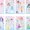 HLTZ010- Princess, variant on Dress Up Sticker Books for Girls Ages 3+, Reusable Puffy 3D Sticker Books for Toddlers, Include Princess Mermaid Fairy and Fashion Girl,Activity Books for Toddlers 3-5,16pcs