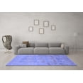 thumbnail image 3 of Ahgly Company Indoor Rectangle Abstract Blue Modern Area Rugs, 8' x 10', 3 of 4