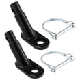thumbnail image 2 of 2Pcs Iron Bike Hitch Drawing Head Replacement Trailer Coupler Metal Bike Trailer Hitch Attachment, 2 of 7