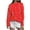 Red, variant on WRKEKC Women's Heart Print Crewneck Knit Pullover Sweater Long Sleeve Casual Loose Fit Cozy Valentine Tops Womens Sweater