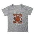 thumbnail image 1 of WEIYLL T-Shirts Garçons Manches Courtes Rugby Football Impression Lettre Col Rond Cadeau Fans Gy1 Hauts pour Enfants 4-5 Ans, 1 of 4