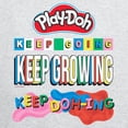 thumbnail image 3 of CafePress - Play Doh Keep Going Keep Growing Sweatshirt - Zip Hoodie, Classic Hooded Sweatshirt with Metal Zipper, 3 of 4