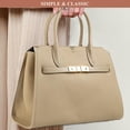 thumbnail image 6 of Women's Handbag and Purse Genuine Leather Chic Shoulder Bag Classic Crossbody Satchel Bag Outdoor Work Top Handle Bag, 6 of 7