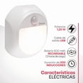 thumbnail image 2 of Lámpara LED de Pared con Sensor COB 120 lm Recargable Base Magnética Luz 3PZ, 2 of 5