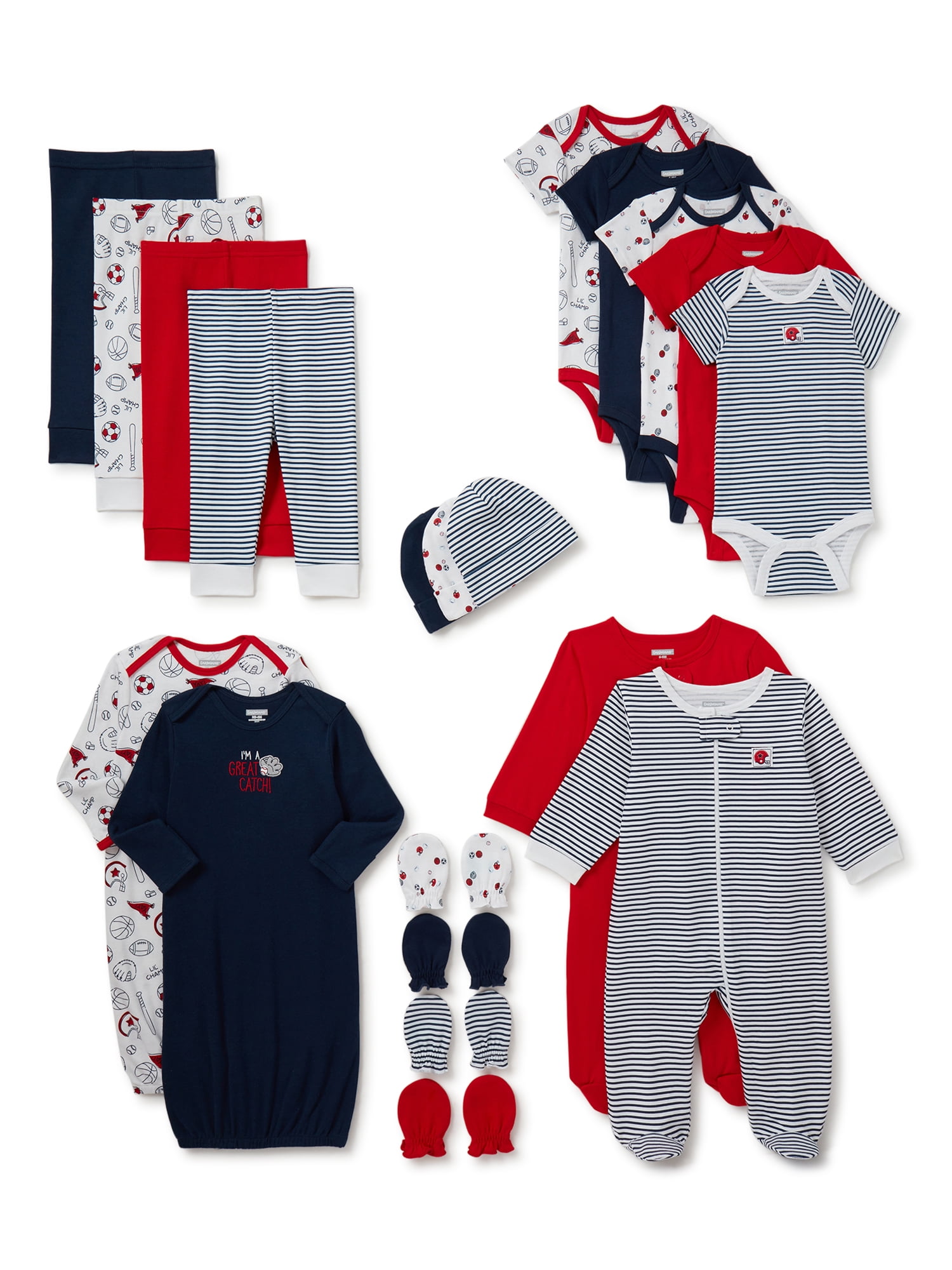 Garanimals Garanimals Sports Newborn Baby Boy Clothes Shower Gift Set